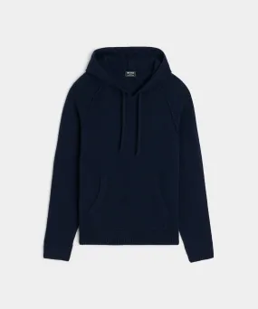 Nomad Cashmere Hoodie in Navy