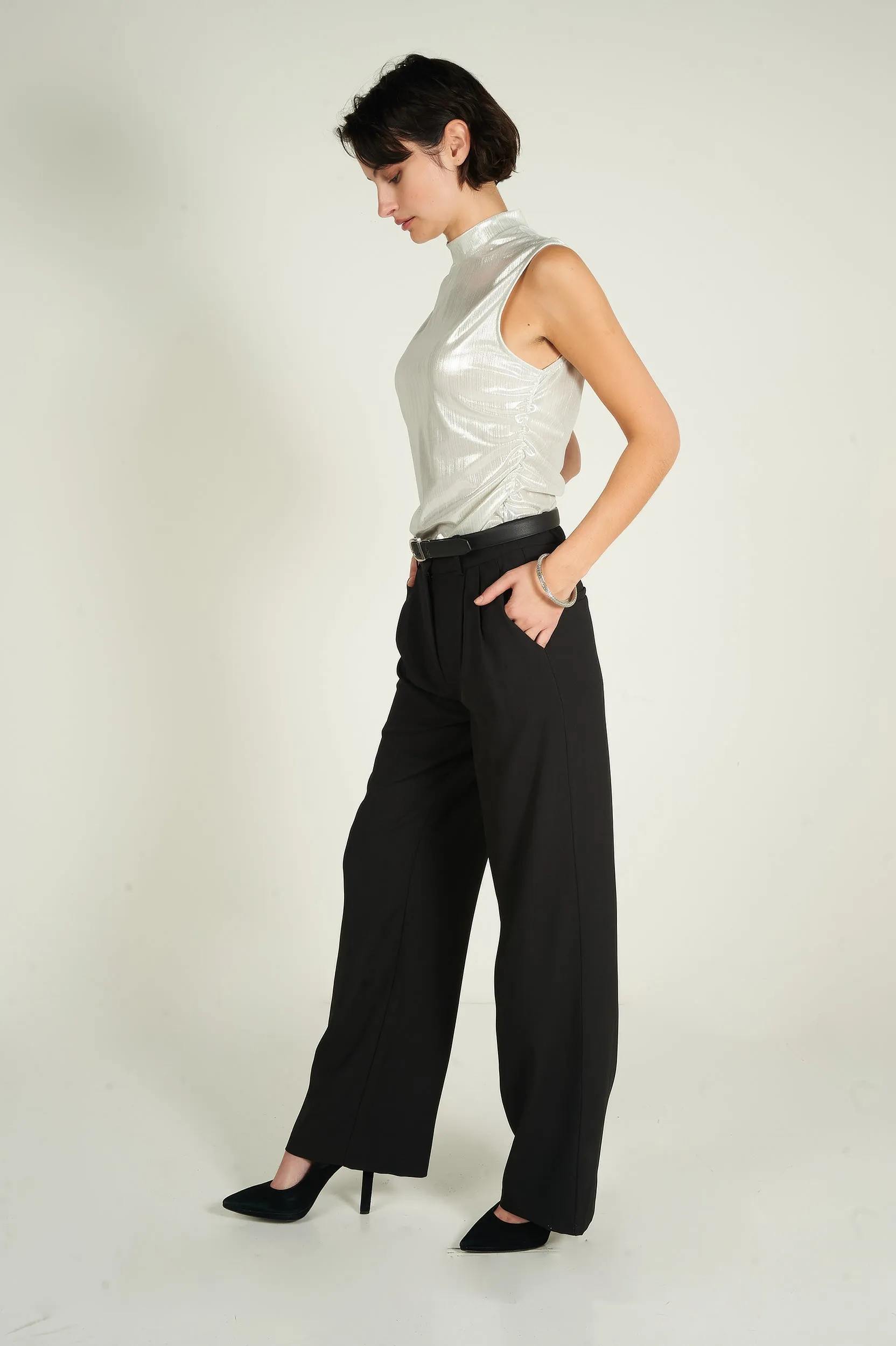 Pantalon à jambe large - 911100-TW159 - (E-C8)