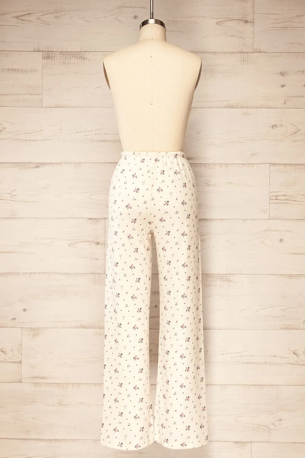 Pantona | Ivory Floral Lounge Pants