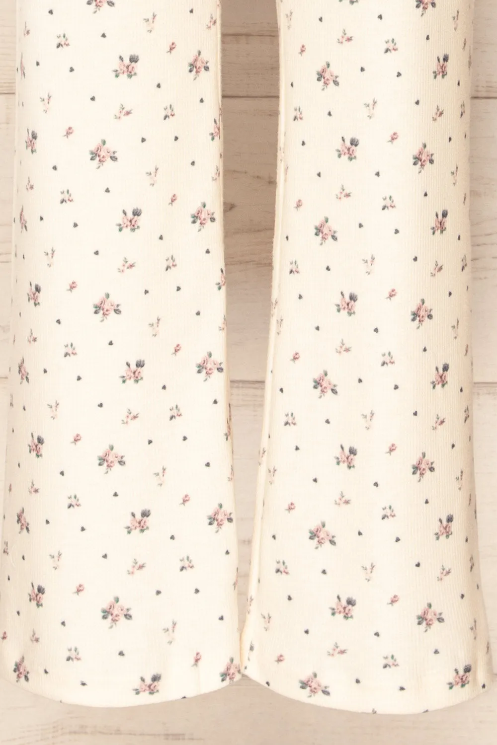 Pantona | Ivory Floral Lounge Pants