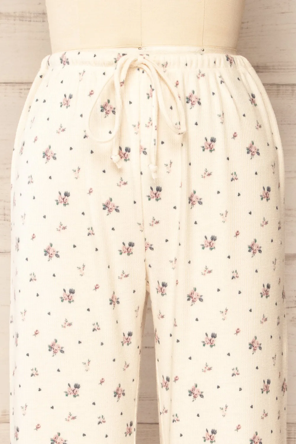 Pantona | Ivory Floral Lounge Pants