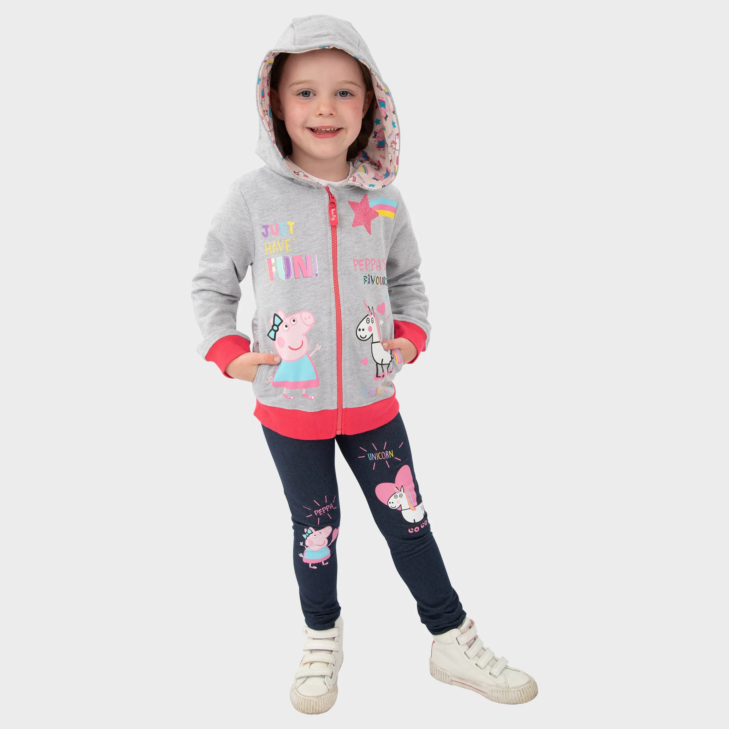 Peppa Pig Hoodie & Leggings Set