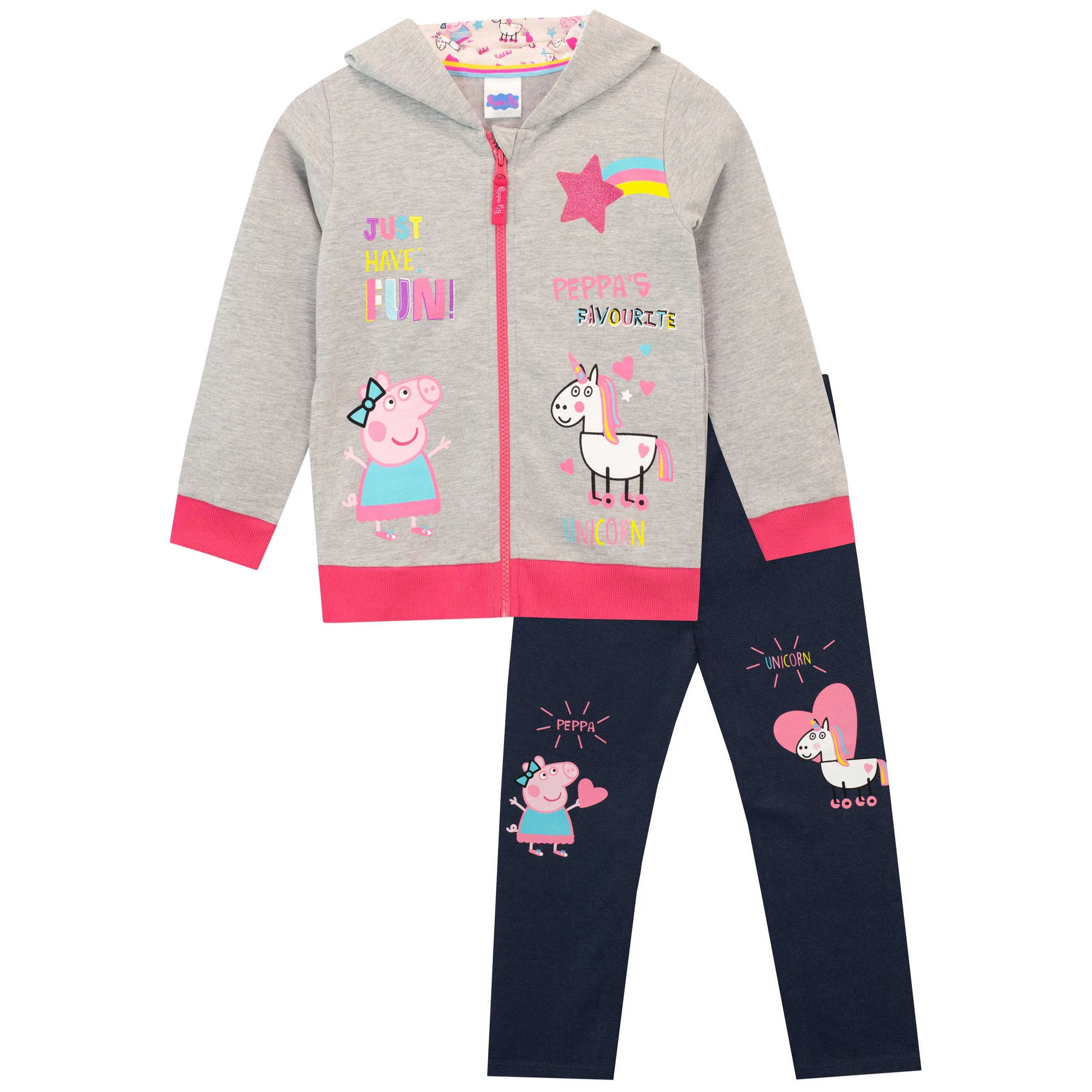 Peppa Pig Hoodie & Leggings Set