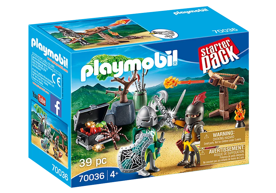 Playmobil Knight's StarterPack Knight's Treasure Battle