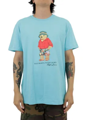 Polo Ralph Lauren Blue Vacation Bear Jersey T-Shirt