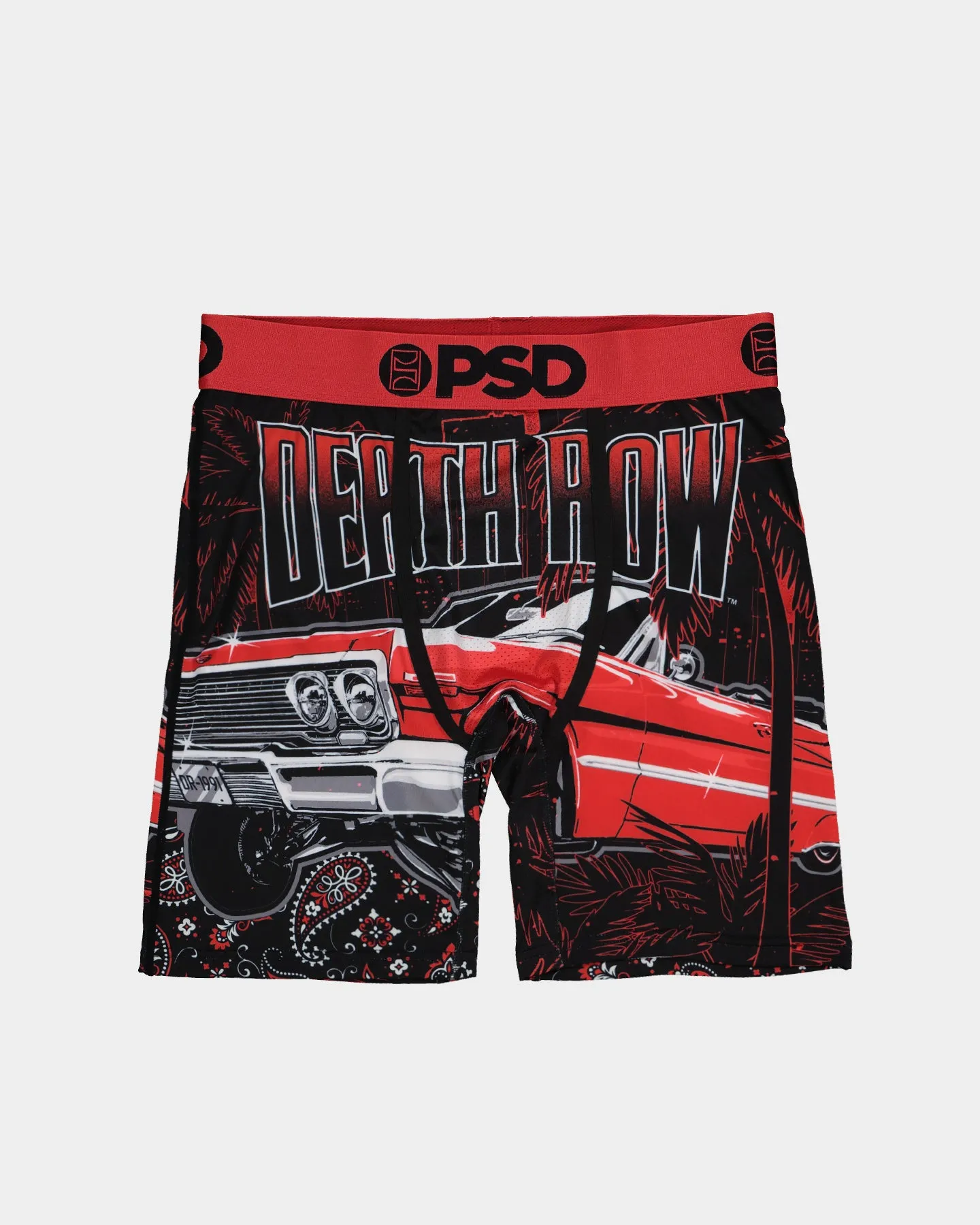 PSD X Deathrow Records Deathrow Lowrider Underwear Black