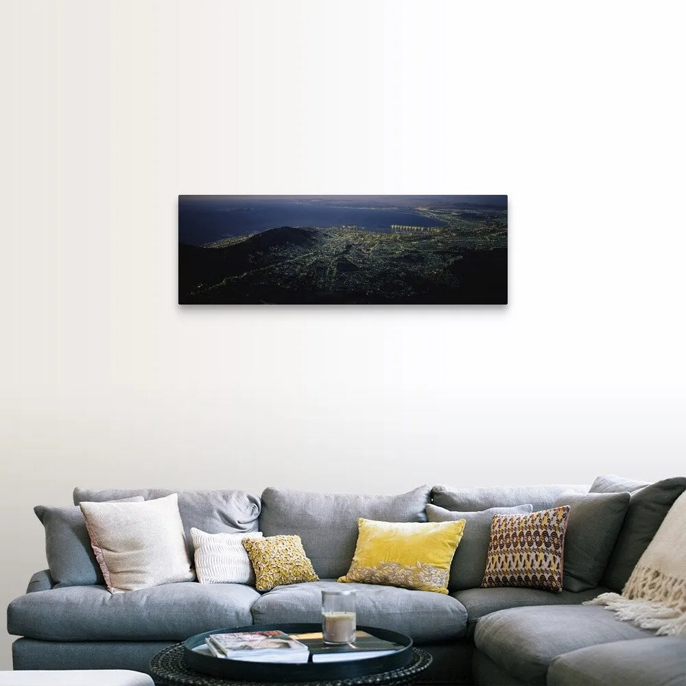 "Aerial view of a city, Cape Town, South Africa" Canvas Wall Art