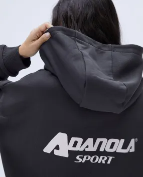 "A" Oversized Hoodie - Graphite Grey