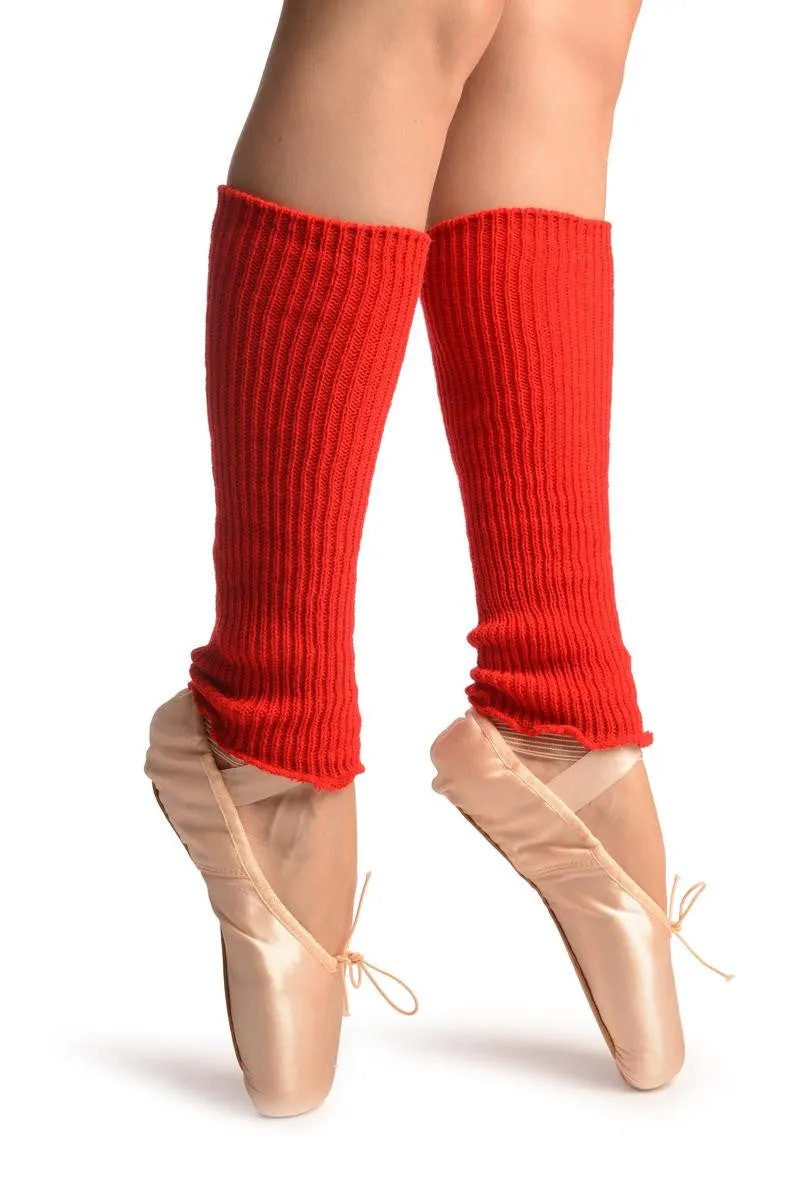 Red Dance/Ballet Leg or Arm Warmers