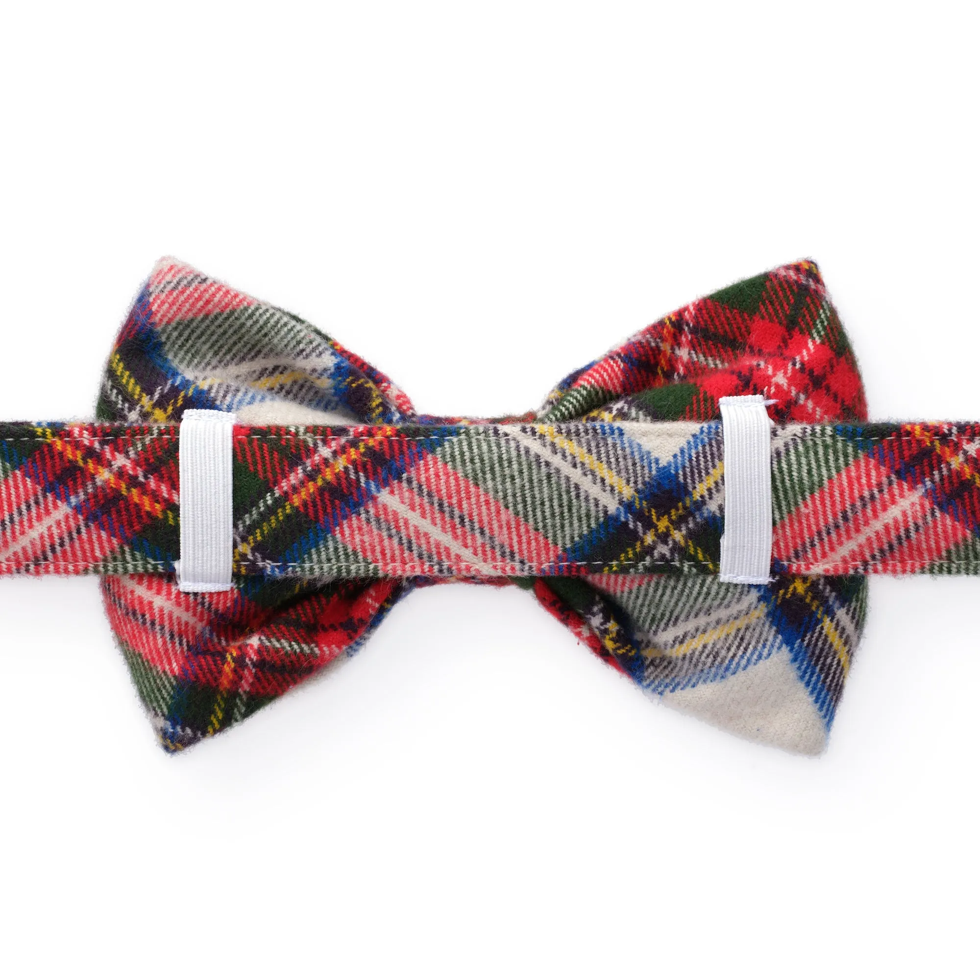 Regent Plaid Flannel Bow Tie Collar