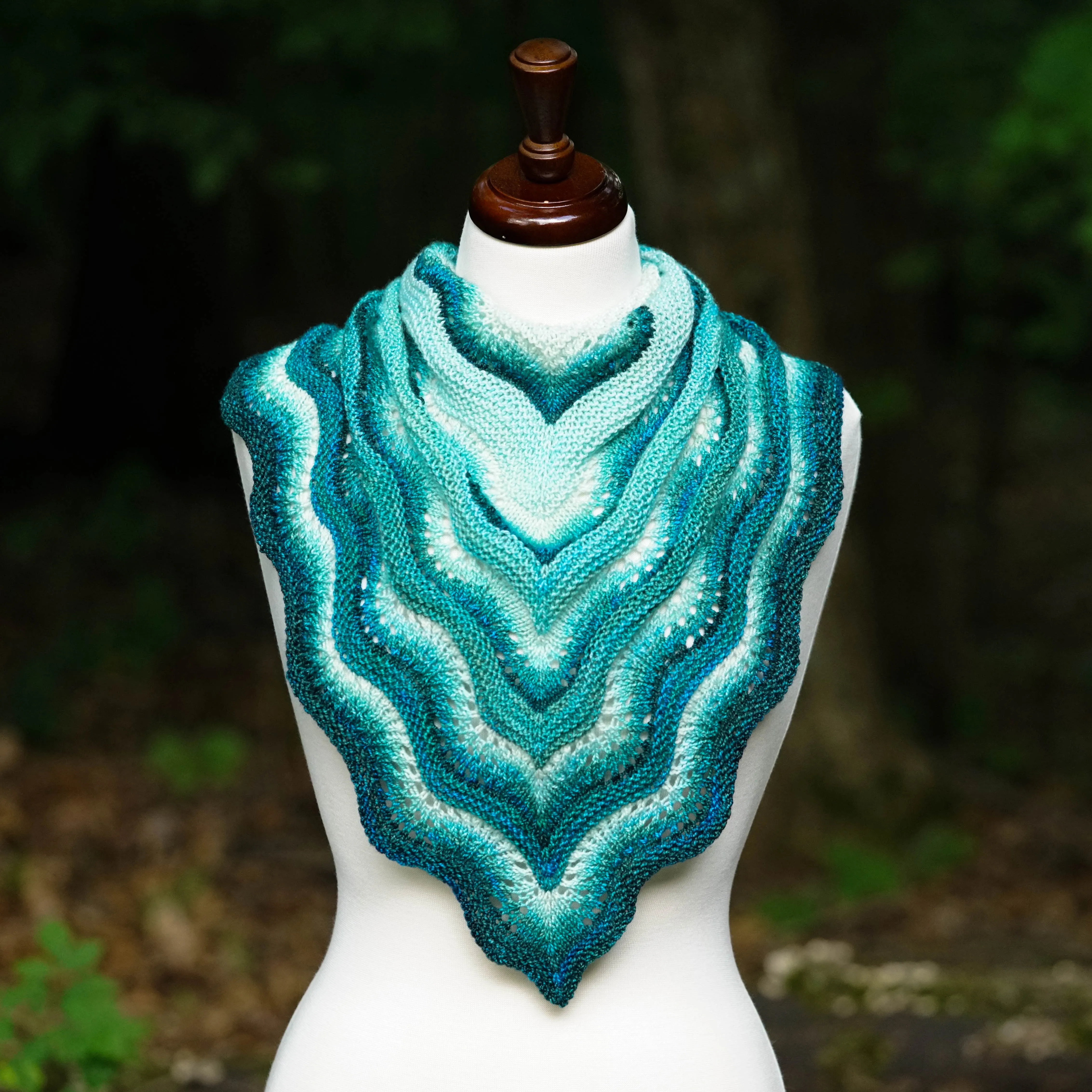 Rising Tide Shawl