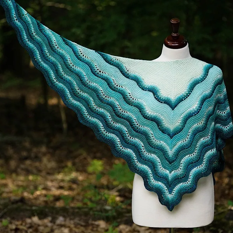 Rising Tide Shawl