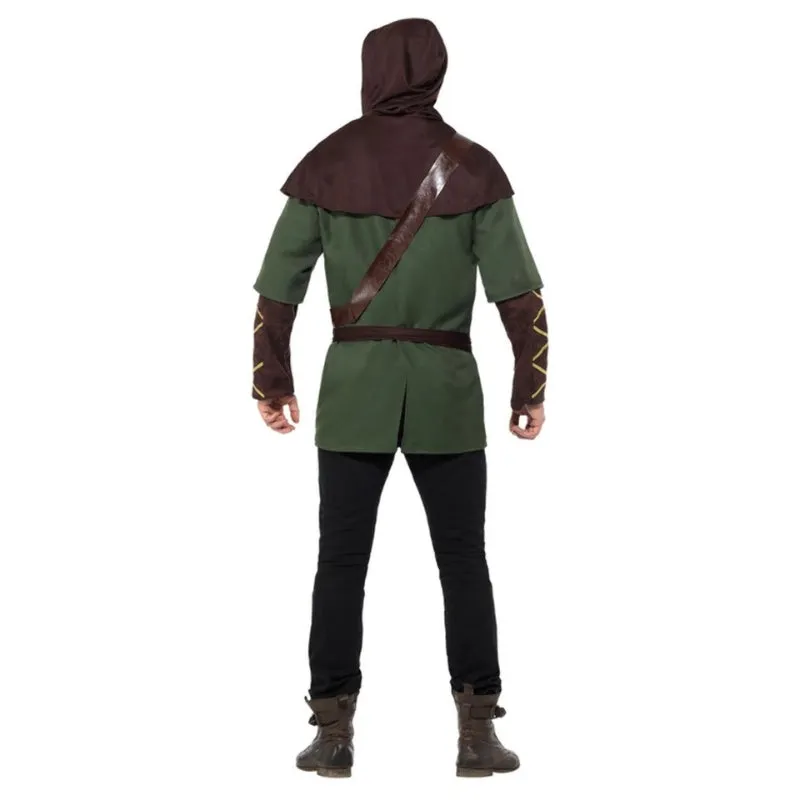 Robin Hood Adult Costume - Green & Brown