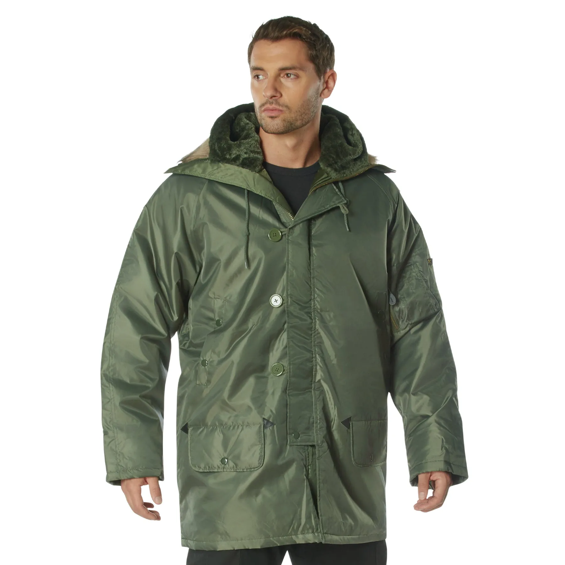 Rothco N-3B Snorkel Parka- SAGE GREEN