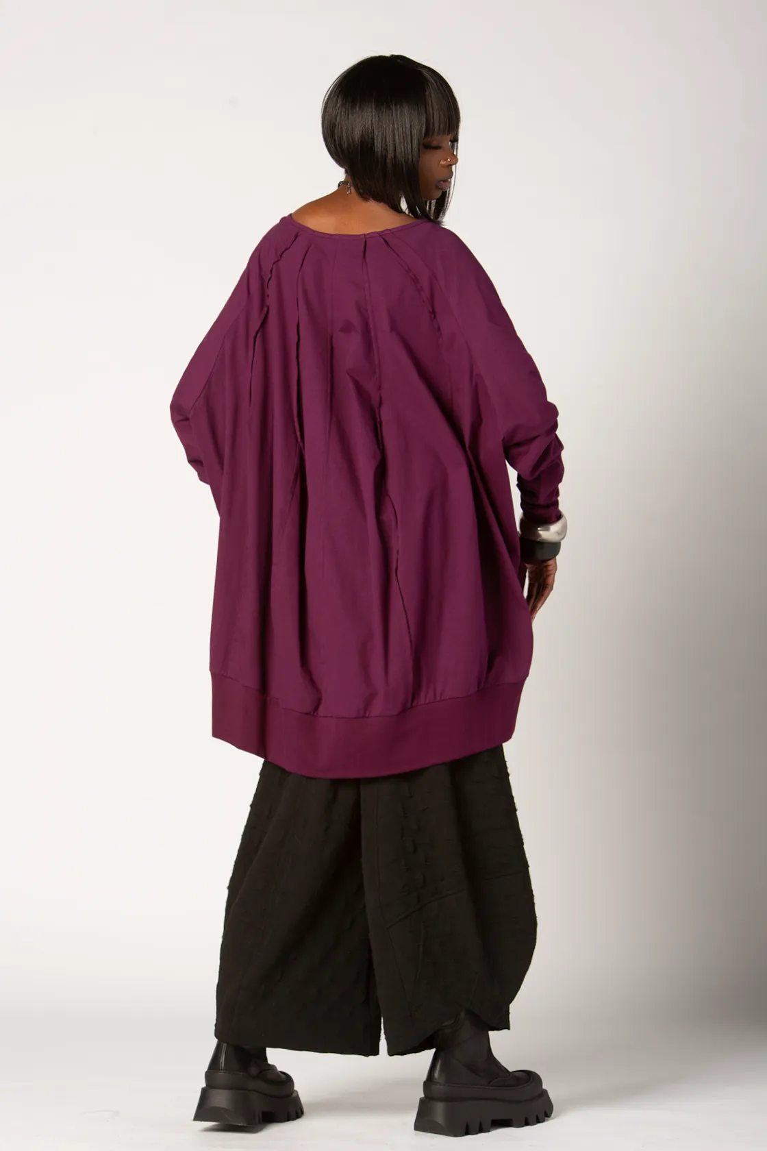 Sabotino Tunic in Berry Tokyo