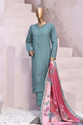 Sada Bahar Stitched 3 Piece Karandi Emb Shawl Vol 02 Collection'2023-KCK-Pista