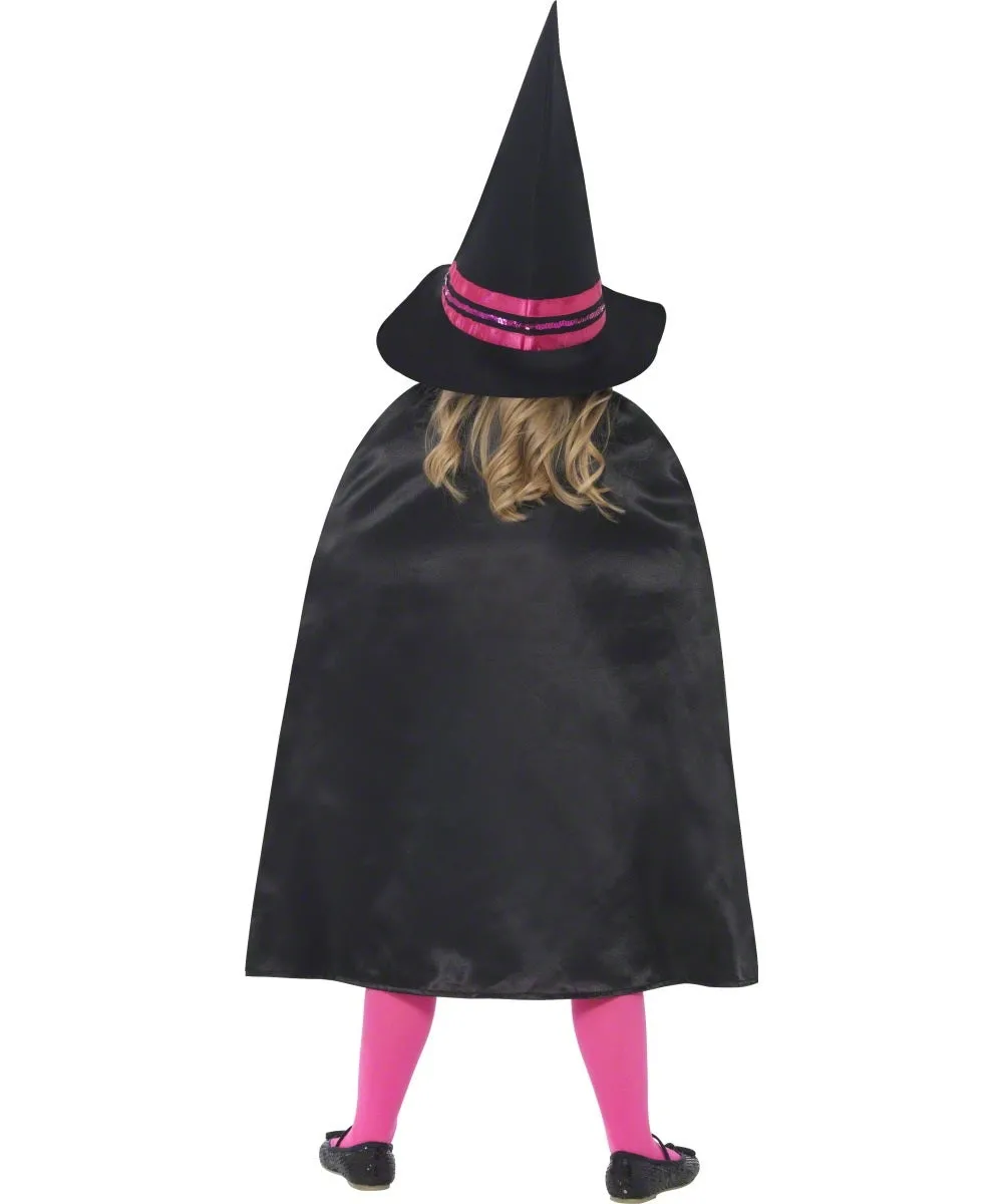 School Girl Witch Costume Halloween Fancy Dress