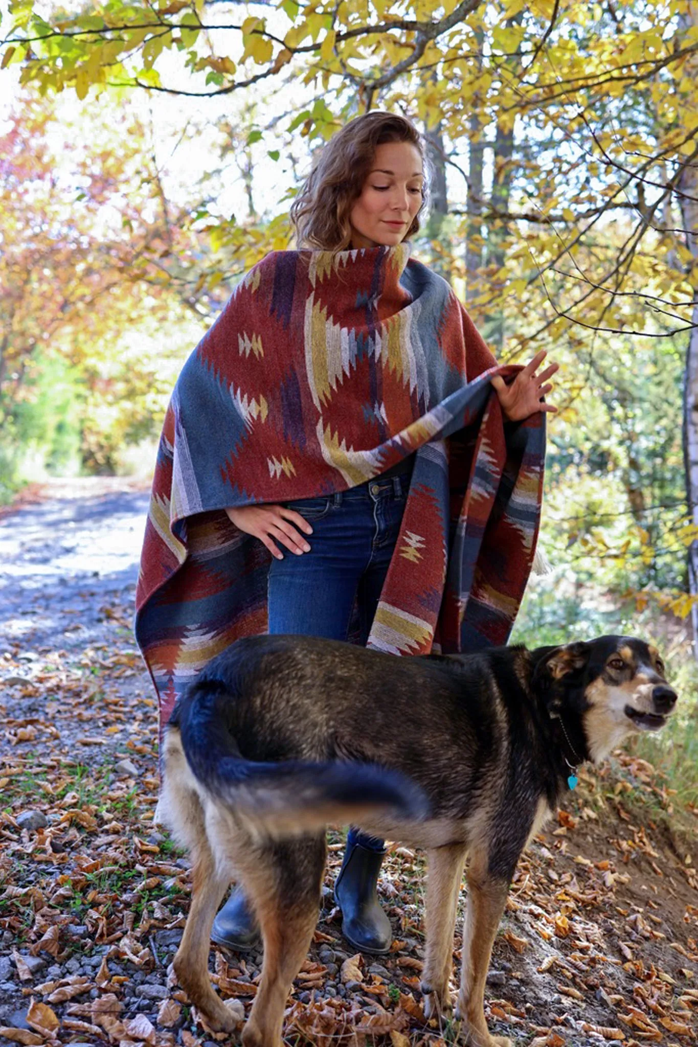 Signature Camino Blanket-Shawl - Soft Horizons