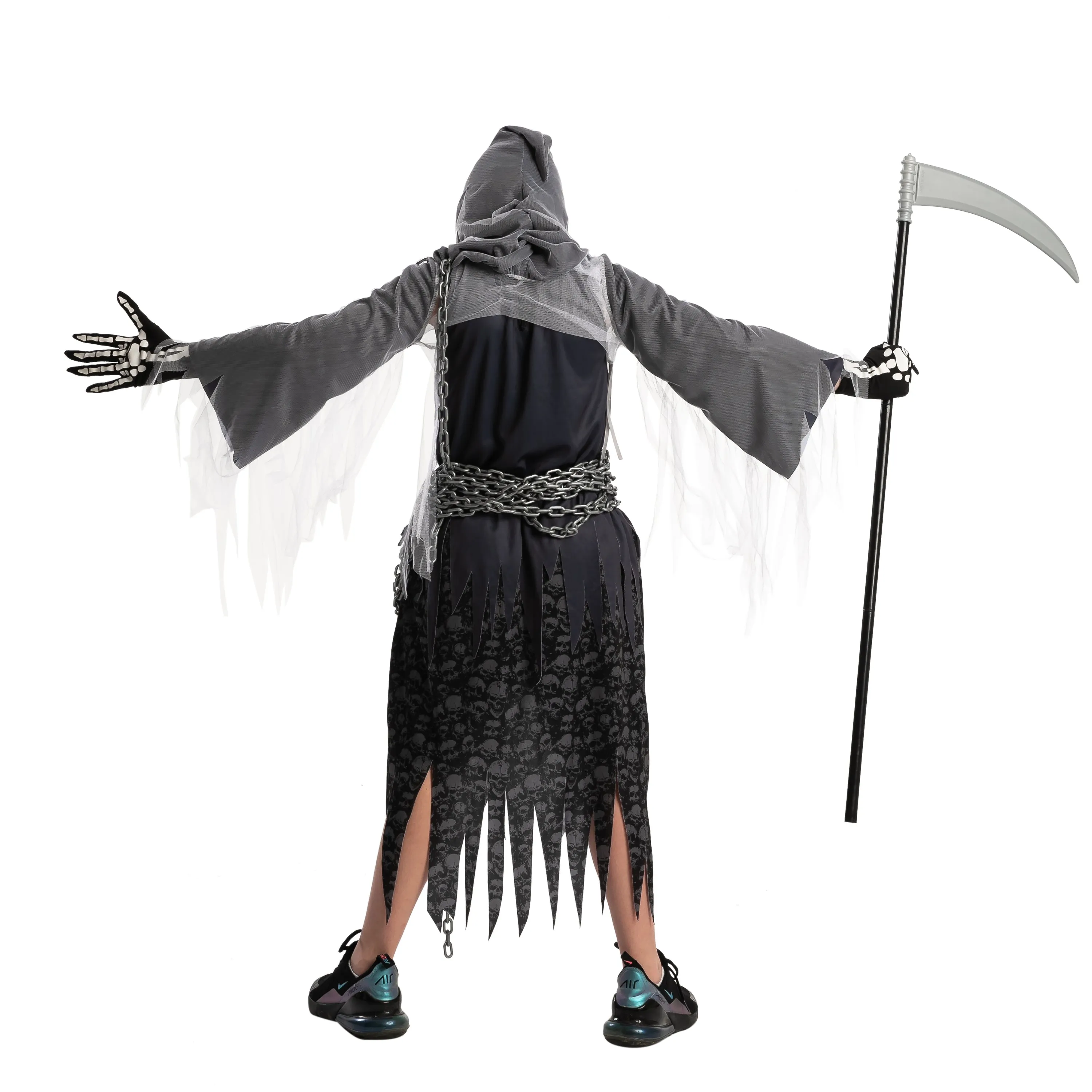 Soul Taker Reaper with Glowing Eyes Costume Cosplay - Child