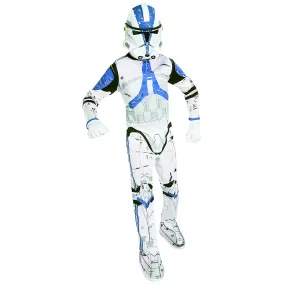 Star Wars Clone Trooper Boys Kids Child Jumpsuit Costume