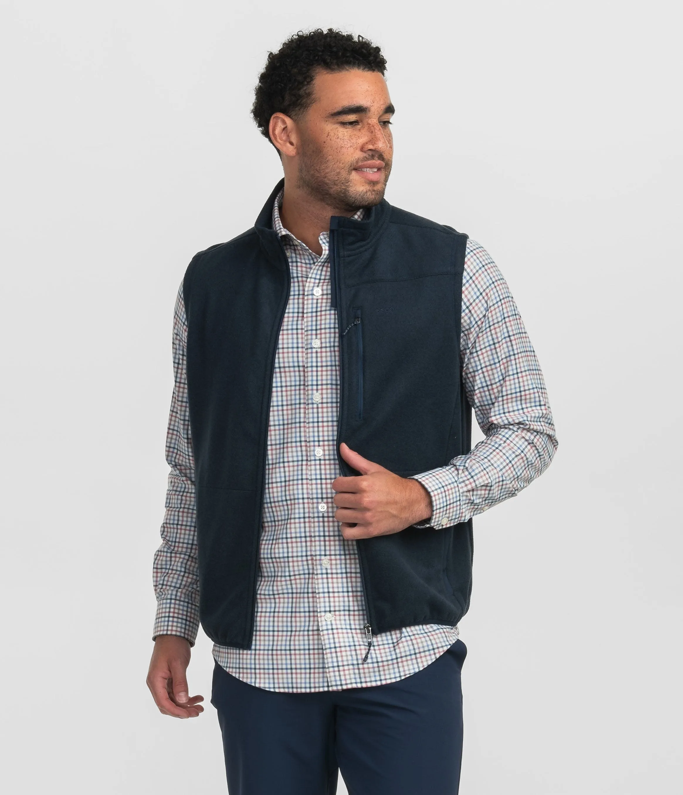 Stretch Twill Vest - Eclipse