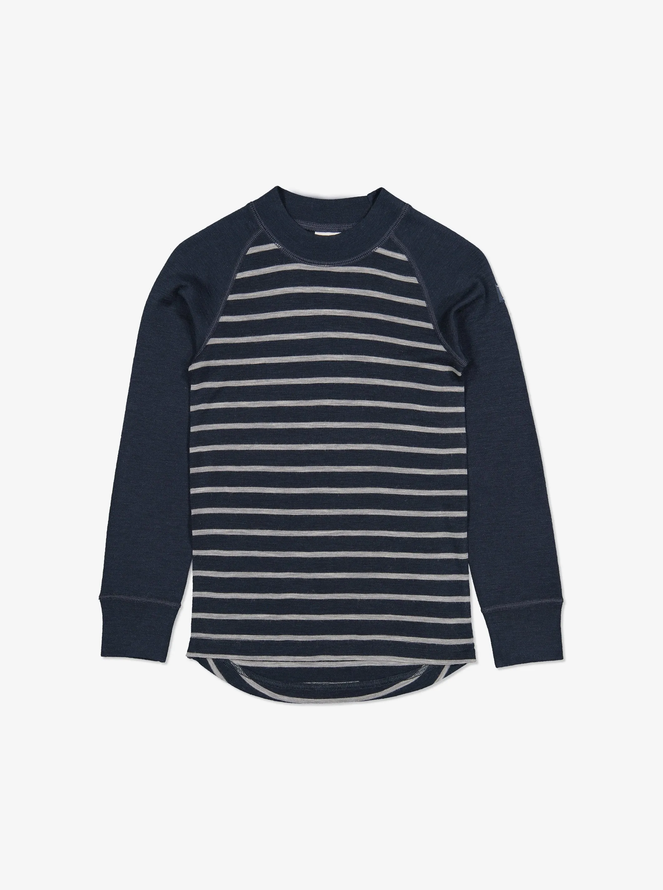 Striped Thermal Merino Kids Top