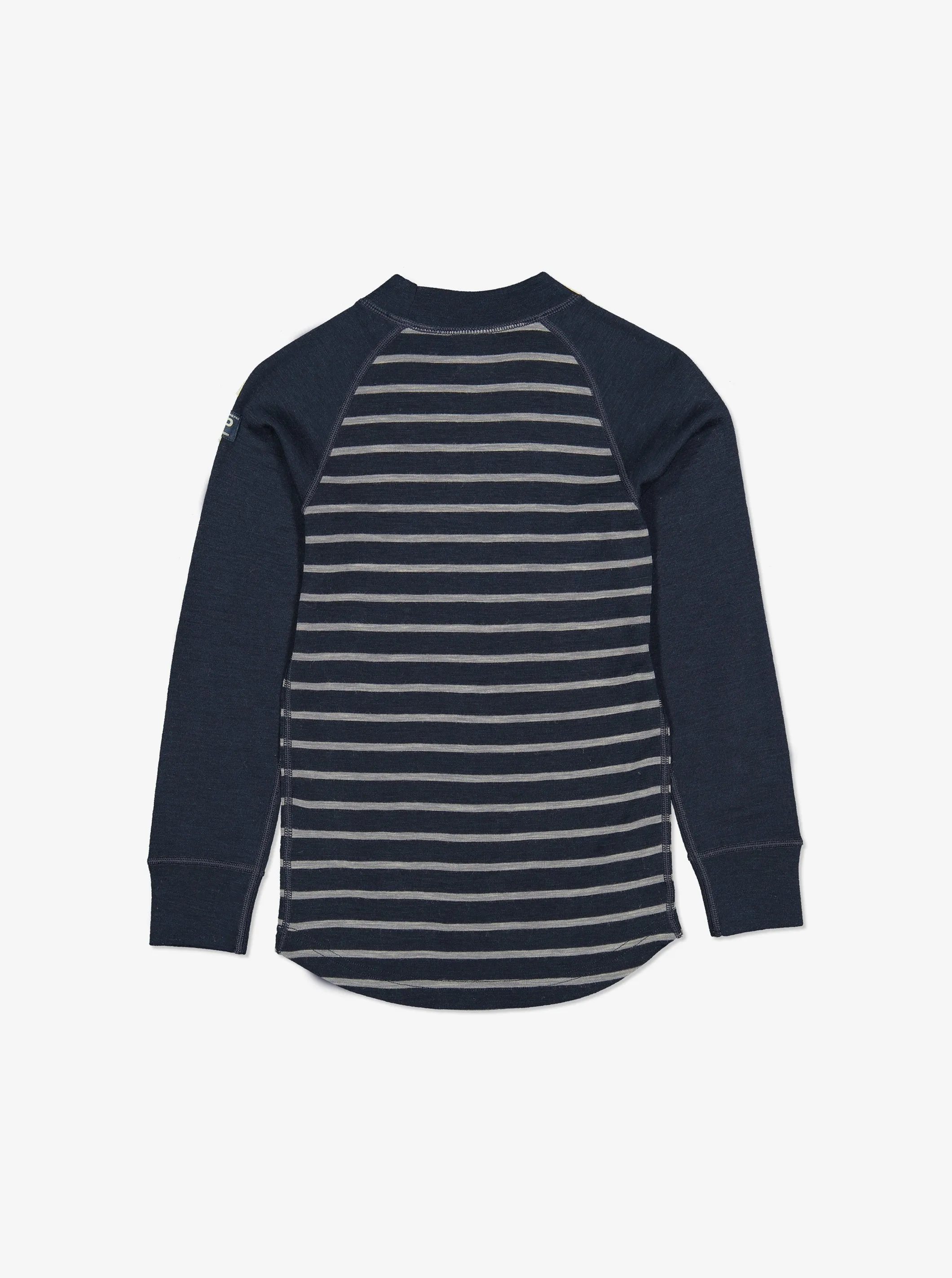 Striped Thermal Merino Kids Top