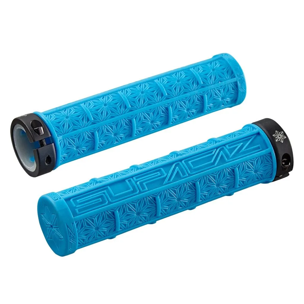 Supacaz MTB Grizips Neon Blue