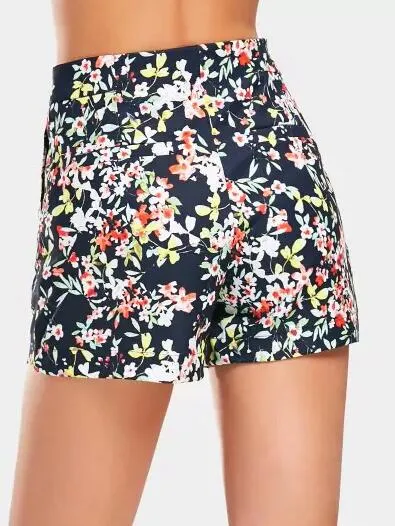 TastyHottie - Fashion High Waist Floral Print Shorts