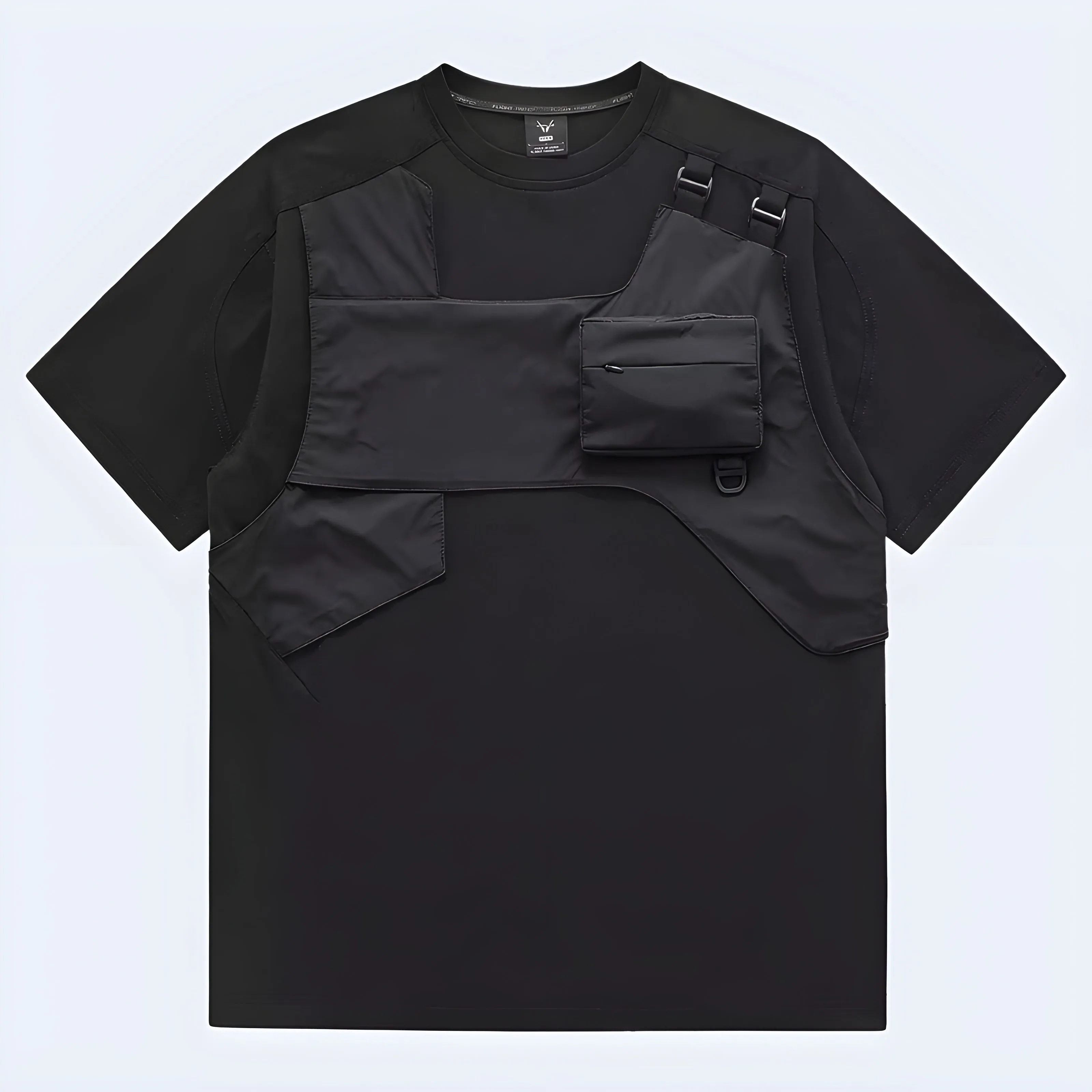 Techwear Shirt Black