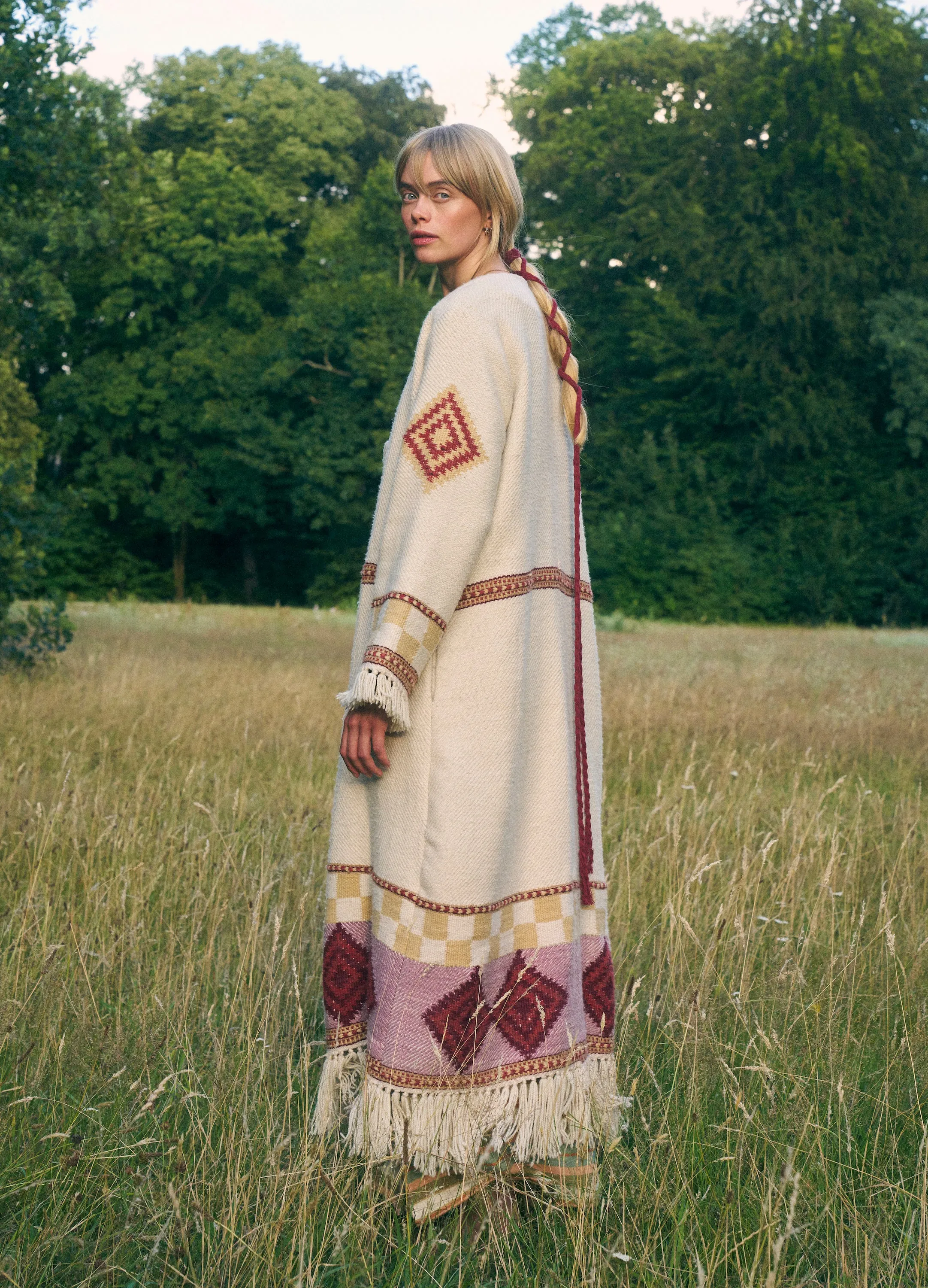 The Kullu Wool Coat - Vanilla