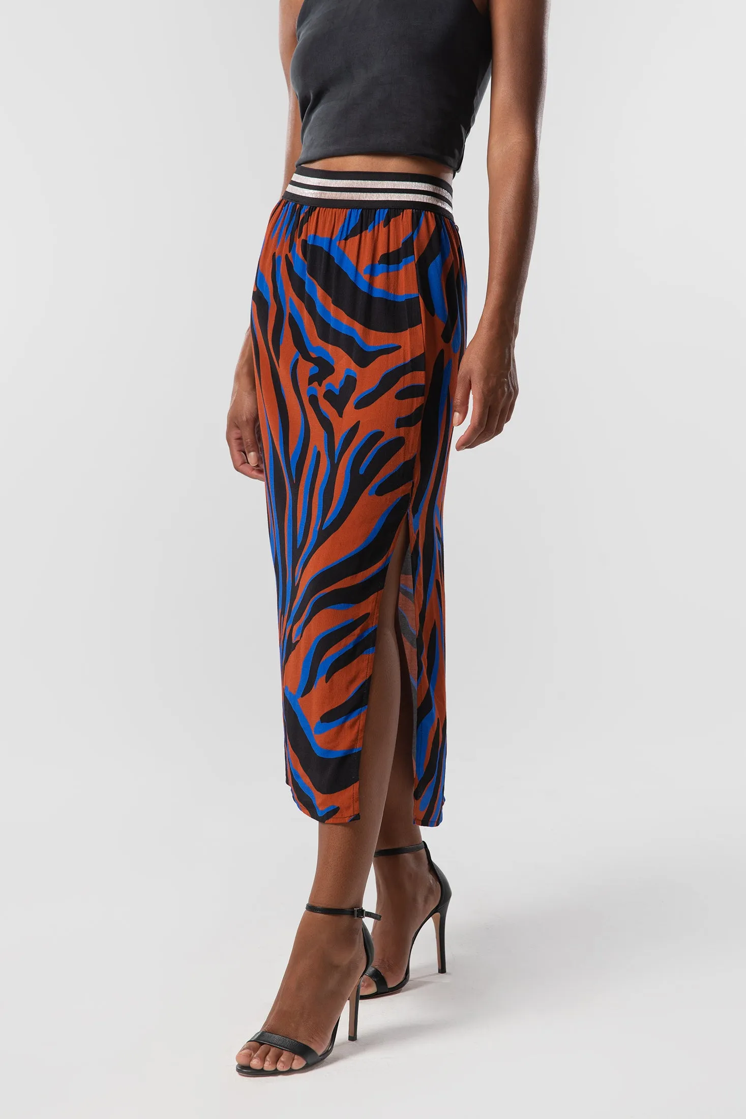 The Safari Midi Skirt