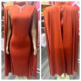 The Vivica Cape Dress