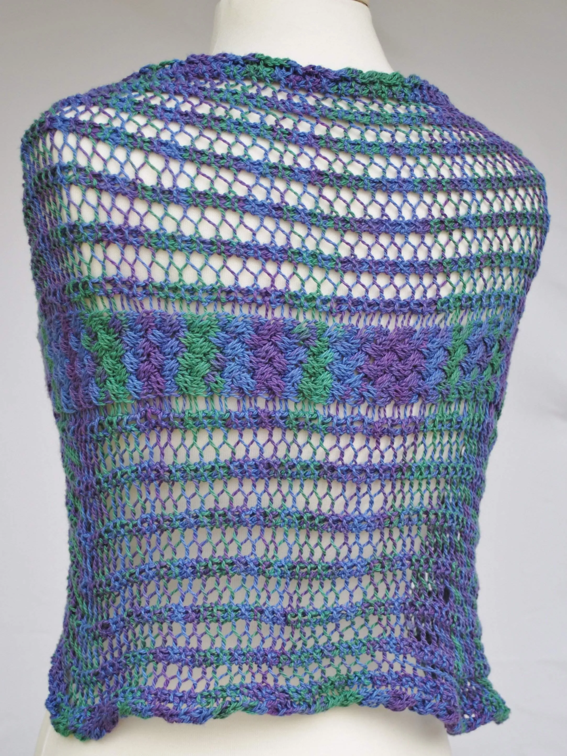 Titchfield Knit Wrap Pattern PDF Downlaod