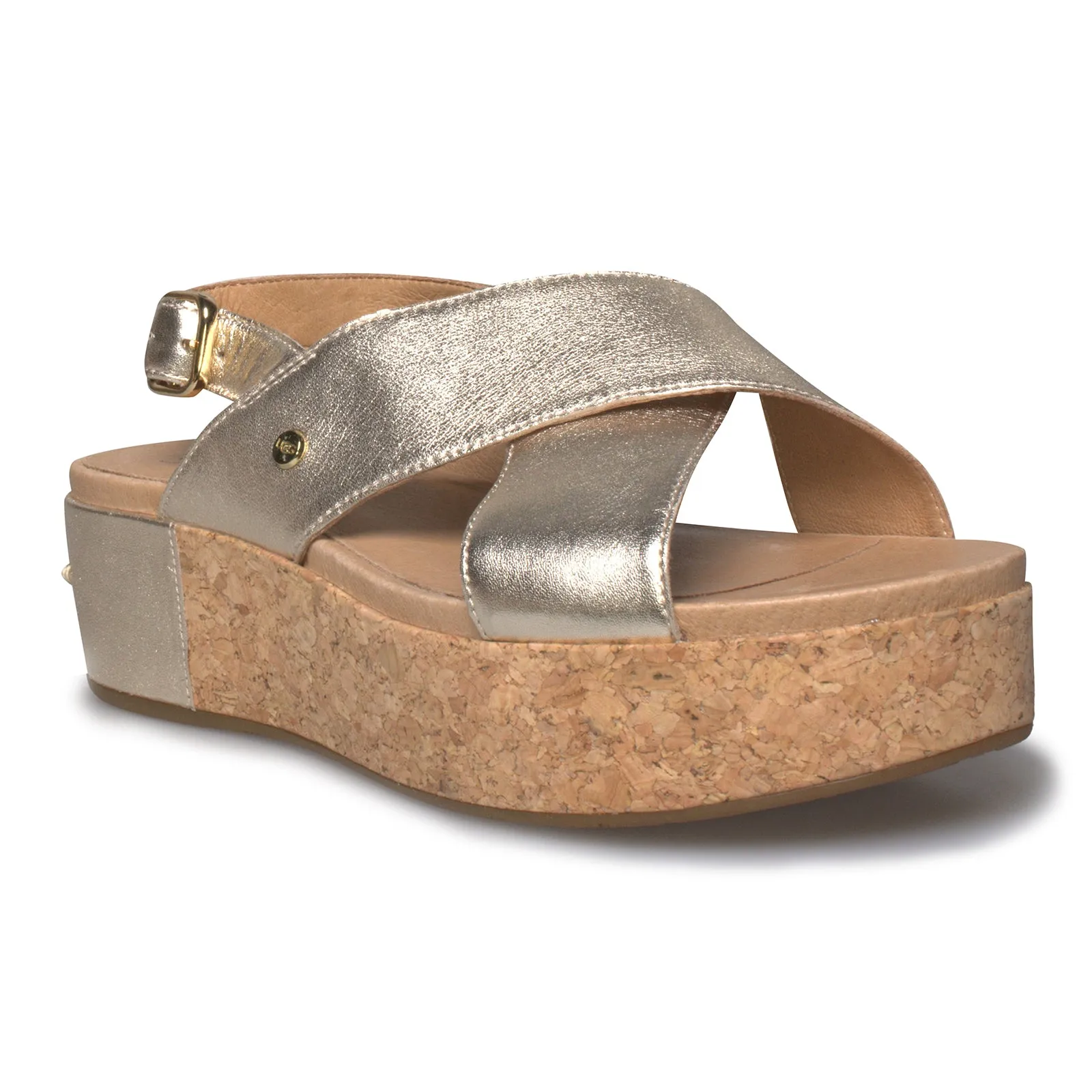 UGG Shoshana Gold Sandals - Women's