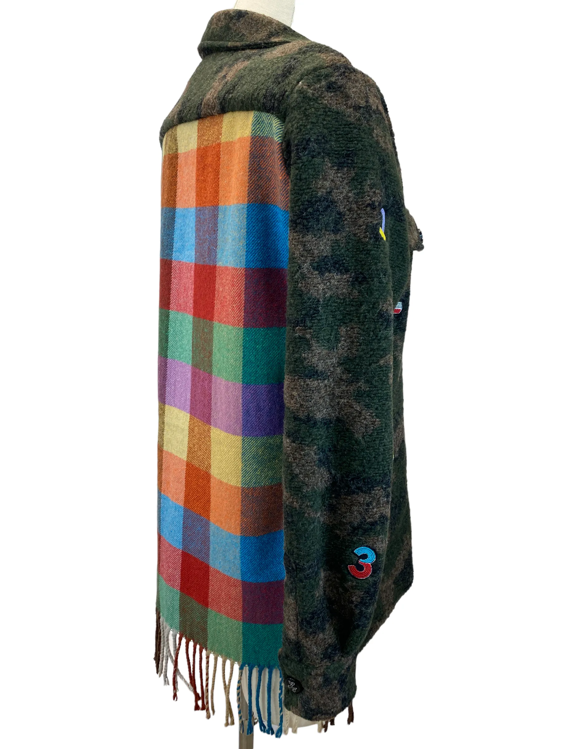 Vilagallo Shacket Camouflage Zermat