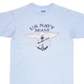 VINTAGE US NAVY SEALS TEE SHIRT 1980S SIZE LARGE