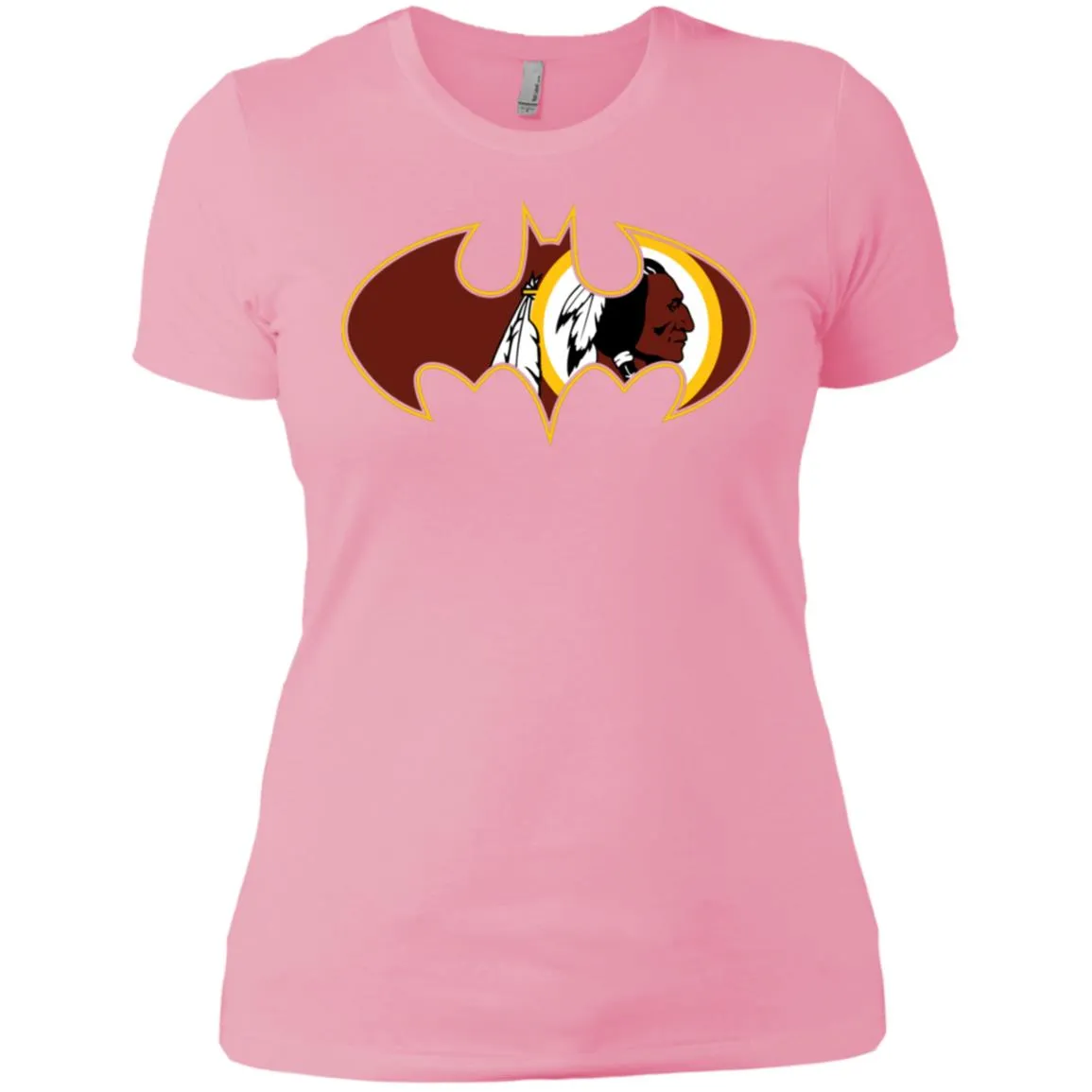 We Are The Washington Redskins Batman Nfl Mashup Women Cotton T-Shirt