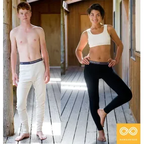 WHISTLER 100% Organic Cotton Fleece Long Johns (Unisex)