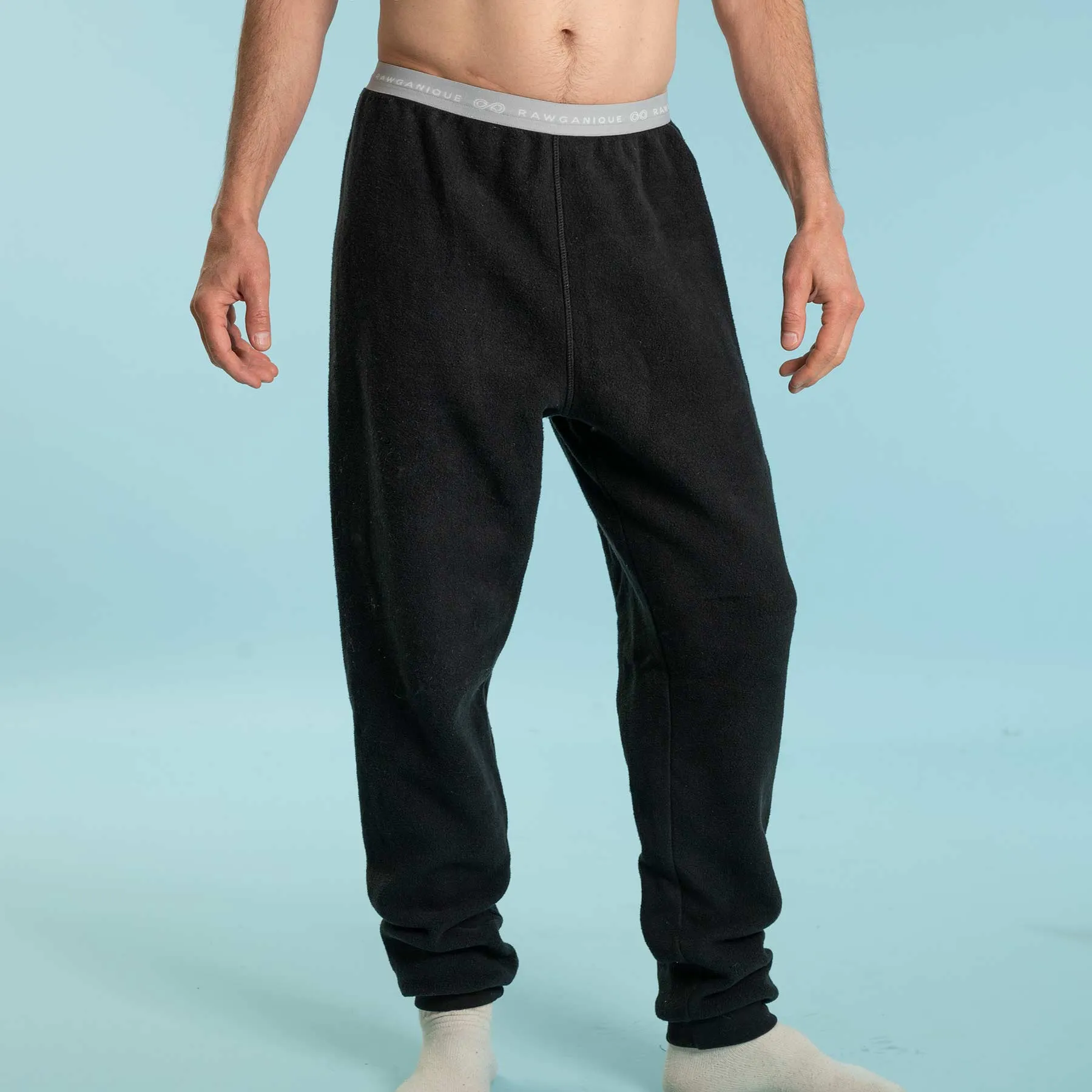 WHISTLER 100% Organic Cotton Fleece Long Johns (Unisex)