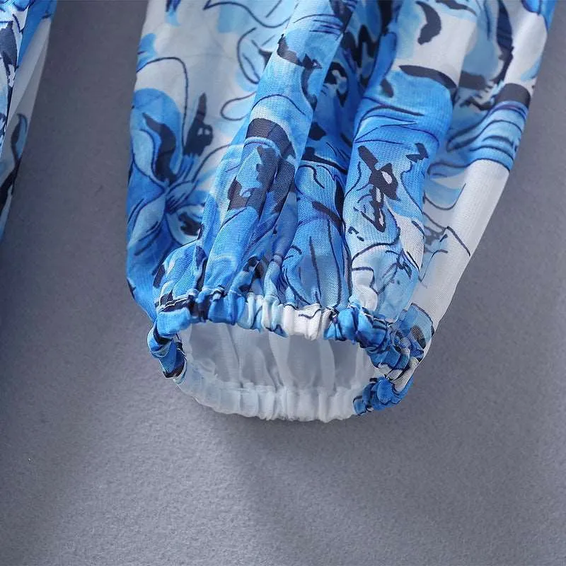 Women's Silk Scarf Collar Chiffon Fashion Dress