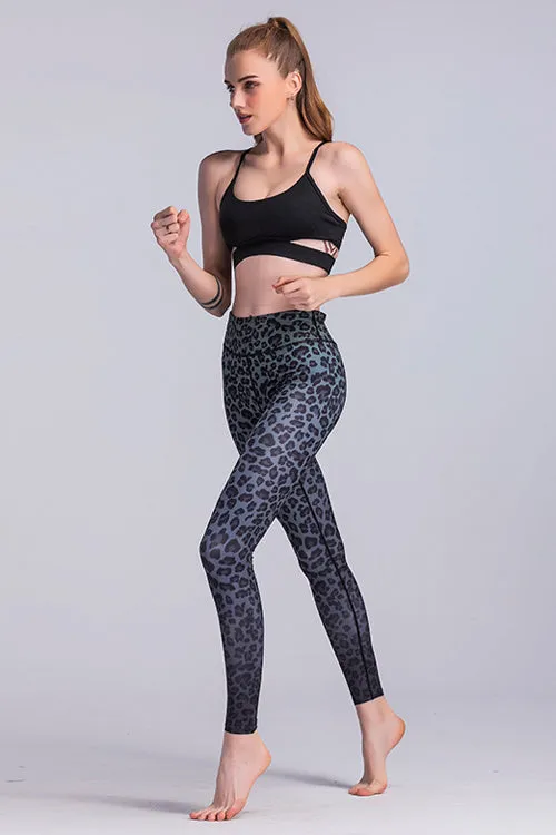 Yoga Leopard Print Leggings