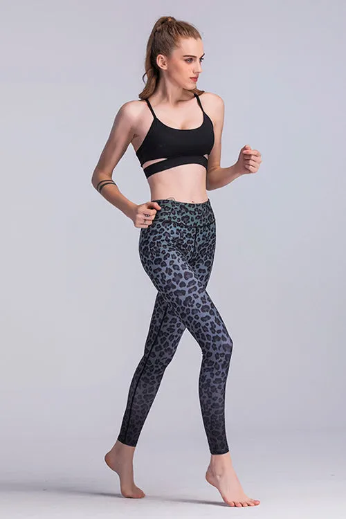 Yoga Leopard Print Leggings